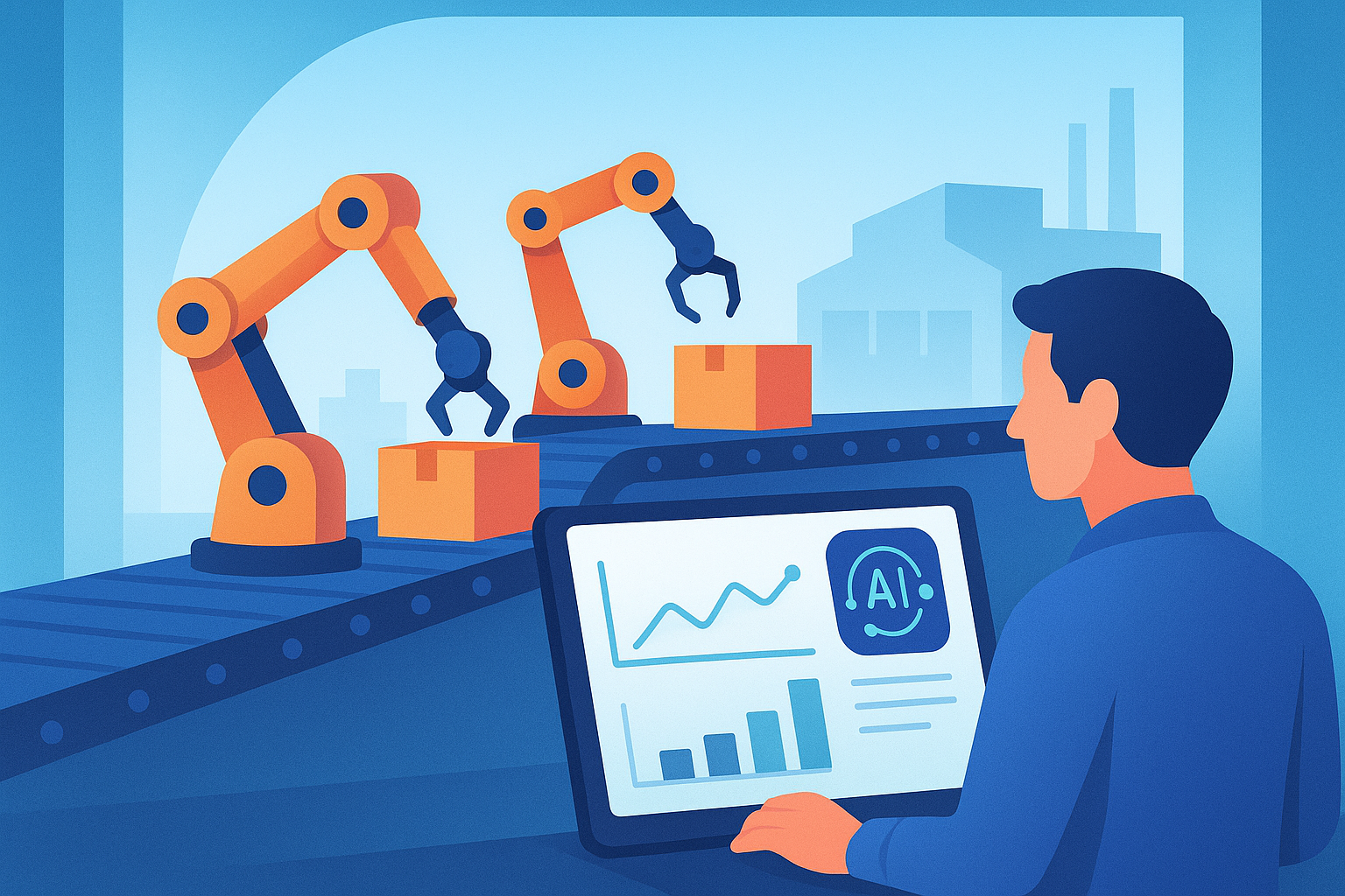 Logistics & Transportation illustration